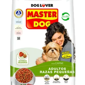 🐶 Master Dog Adulto Raza Pequeña Carne 18 kg